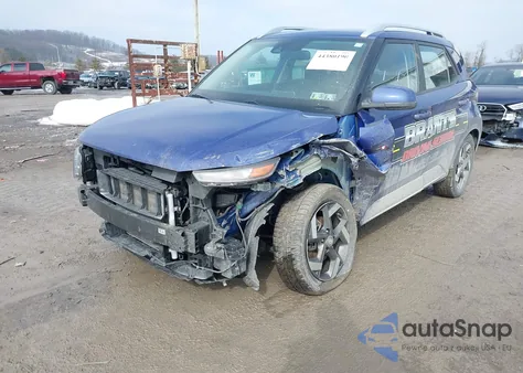 2022 Hyundai Venue Sel/Limited z USA, uszkodzony, nr VIN KMHRC8A38NU157258